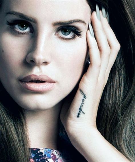 Tatuajes de Lana Del Rey y su significado